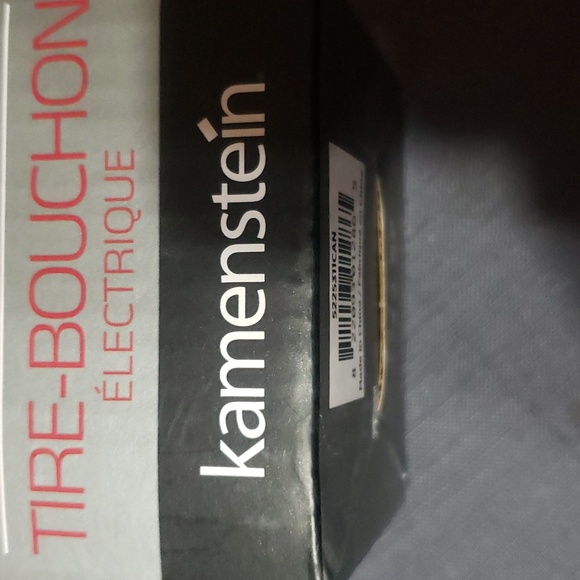 NEW BarCraft Battery Operated Electric Corkscrew - Black - Picture 4 of 5